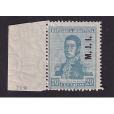 ARGENTINA SERVICIO OFICIAL GJ 398 ESTAMPILLA NUEVA MINT U$  7,50